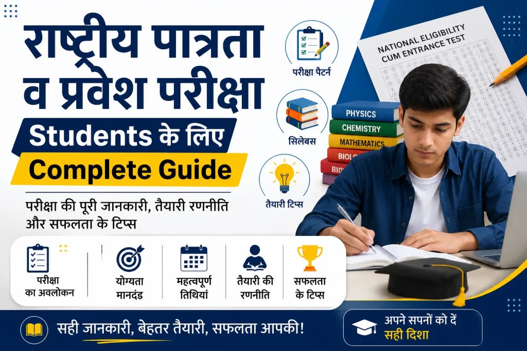 राष्ट्रीय पात्रता व प्रवेश परीक्षा result