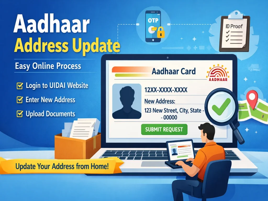 Aadhaar Card for Address Update