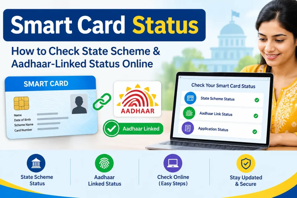 Smart Card Status: Check State Scheme and Aadhaar-Linked Status Online