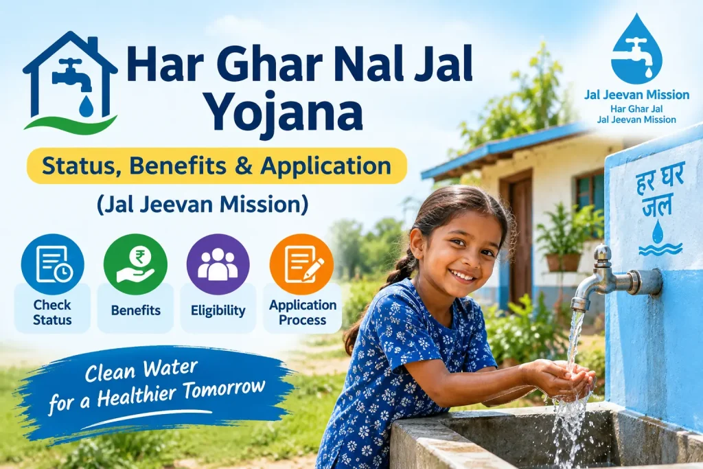 Har Ghar Nal Jal Yojana documents required guide with identity proof, address proof, bank details and application form