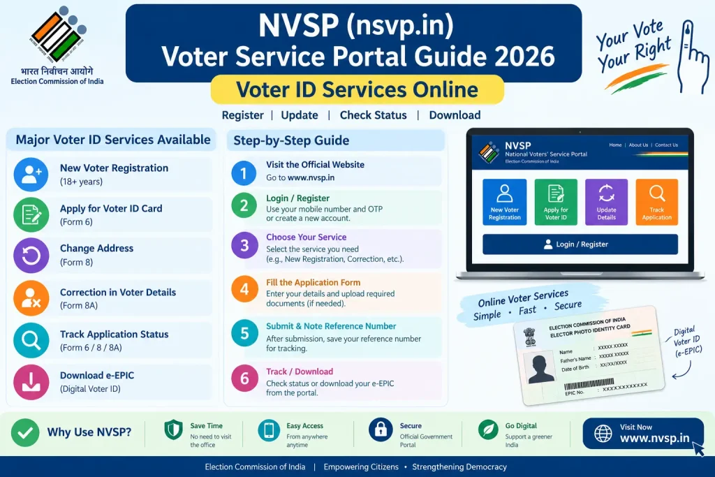 NVSP Voter Service Portal Guide for Voter Registration and Online Voter Services